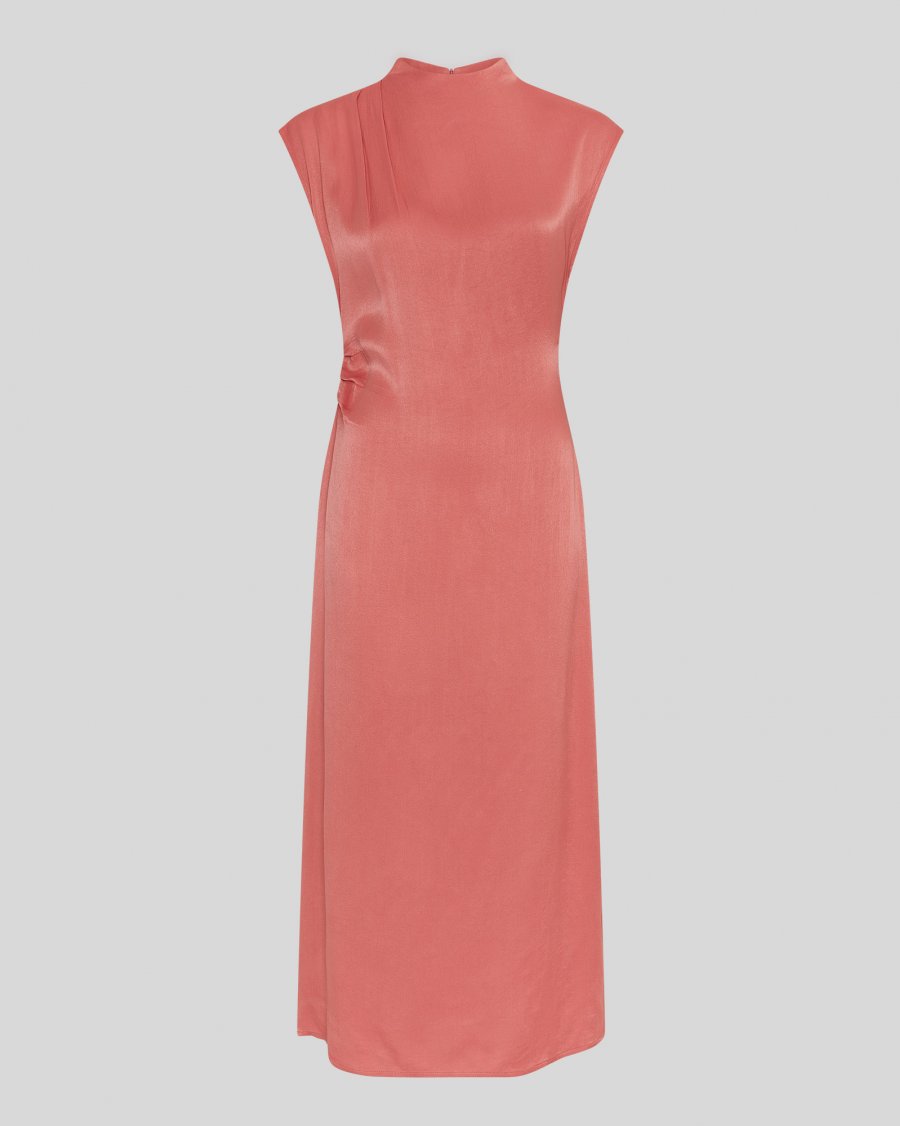Clark dress faded rose