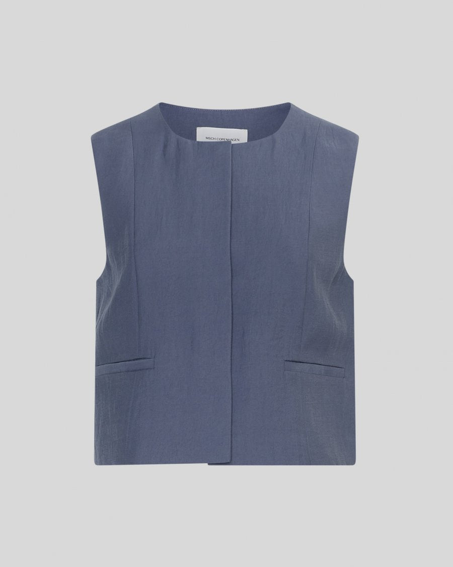 Frode waistcoat vintage indigo