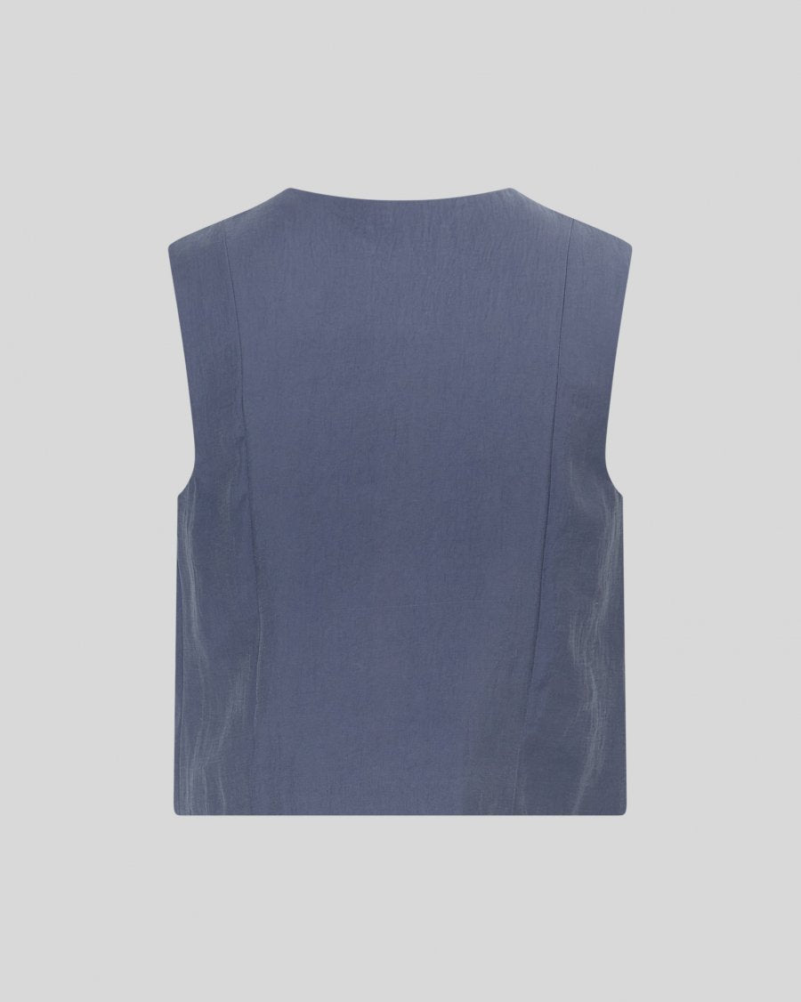 Frode waistcoat vintage indigo