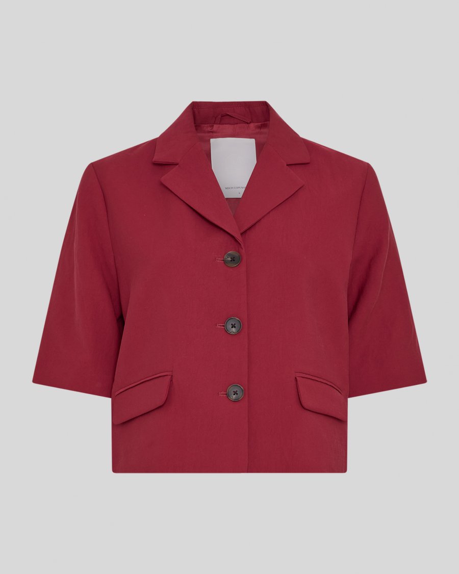 Keeley edelmira blazer rhubarb