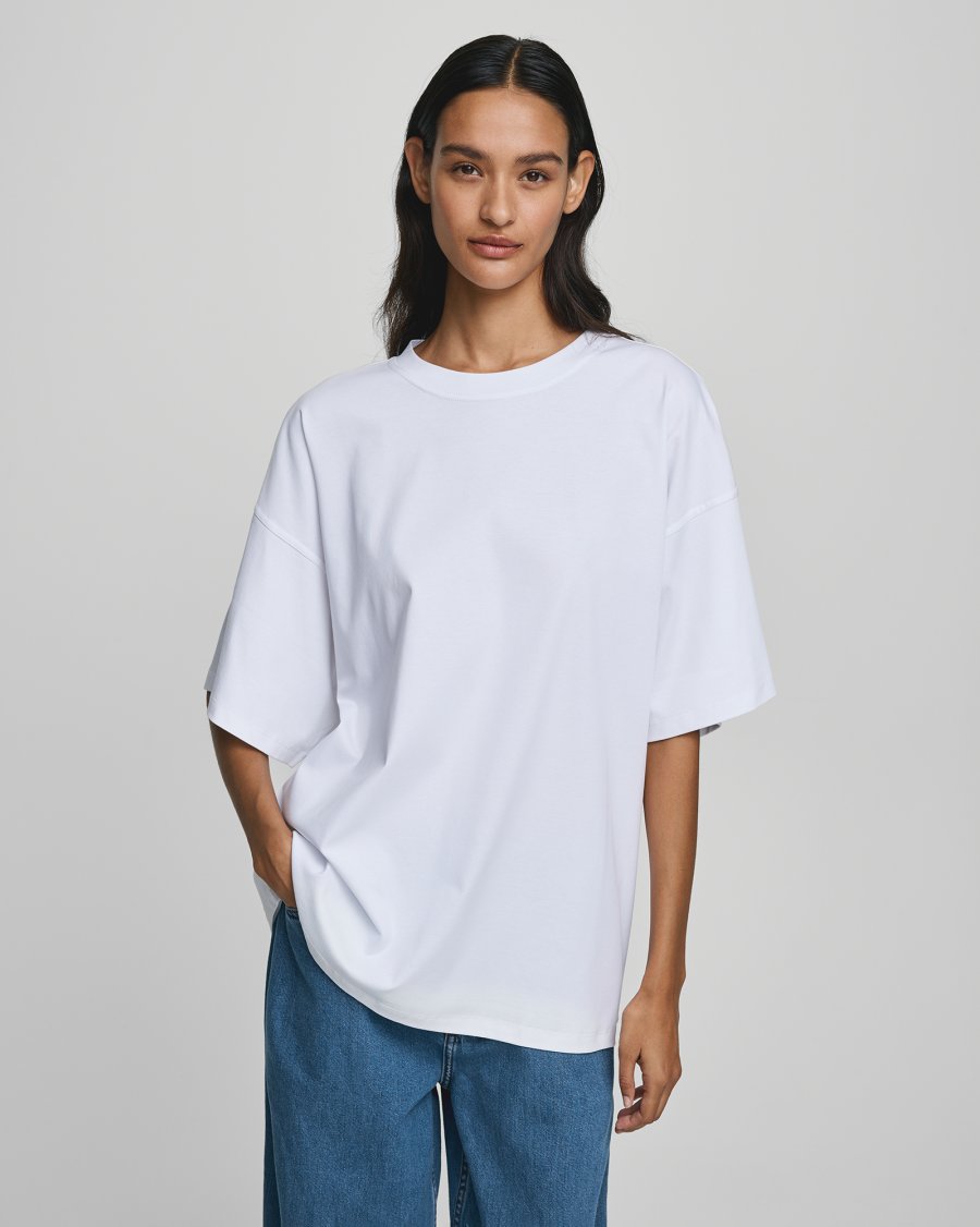Kinsey mela tee white
