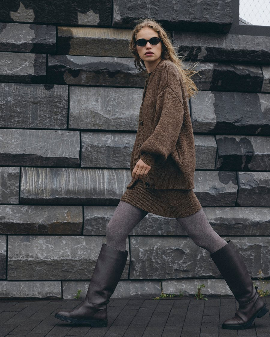 Lissa skirt slate black