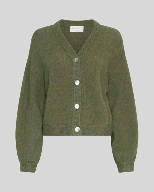 Petrinelle hope cardigan Olivine