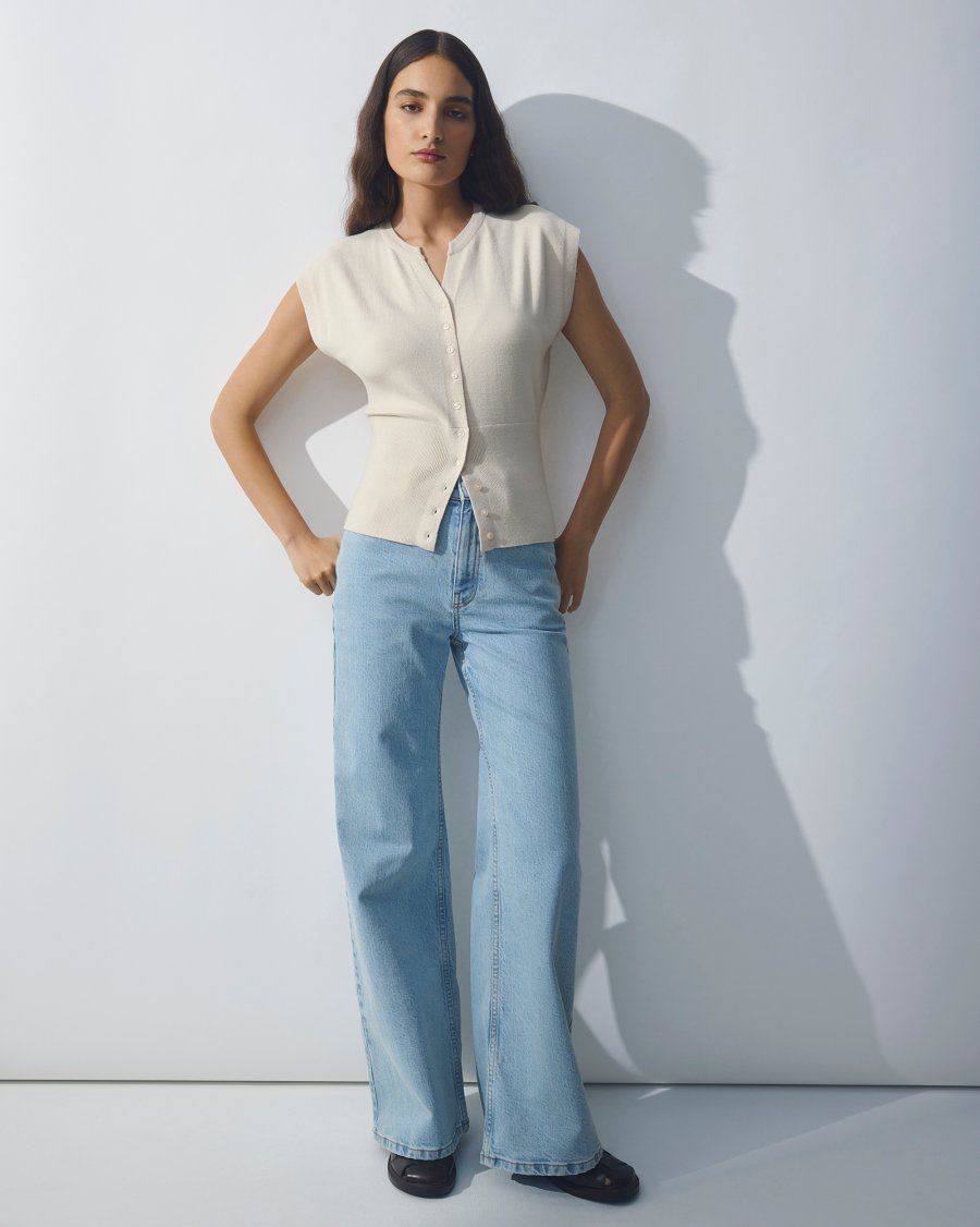 Solia ada jeans light blue wash