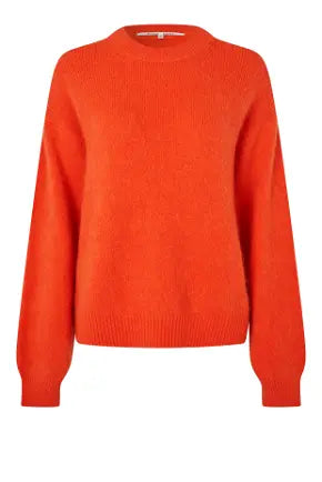 Wanda knit long sleeve pureed pumpkin