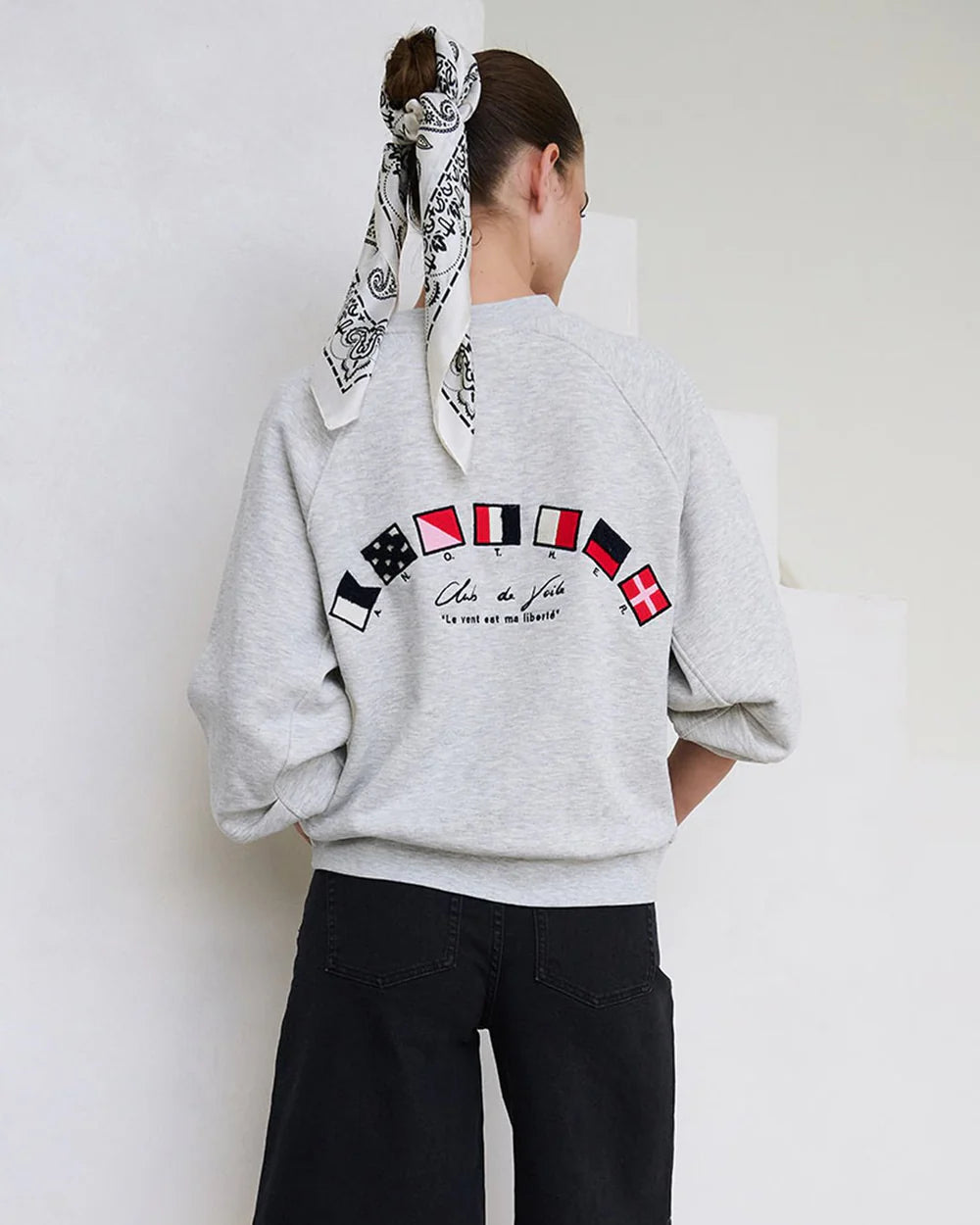 Niya sailor sweat grey