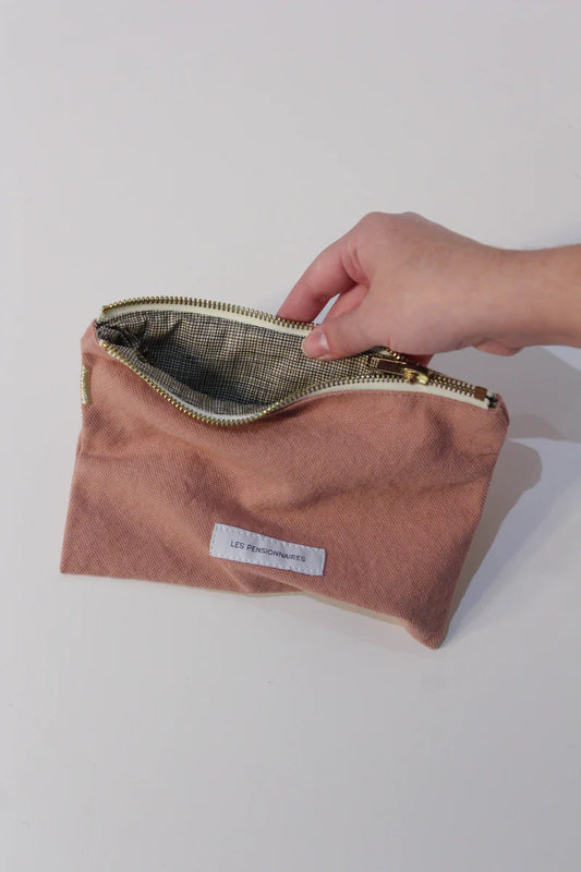 Petite pochette bois de rose