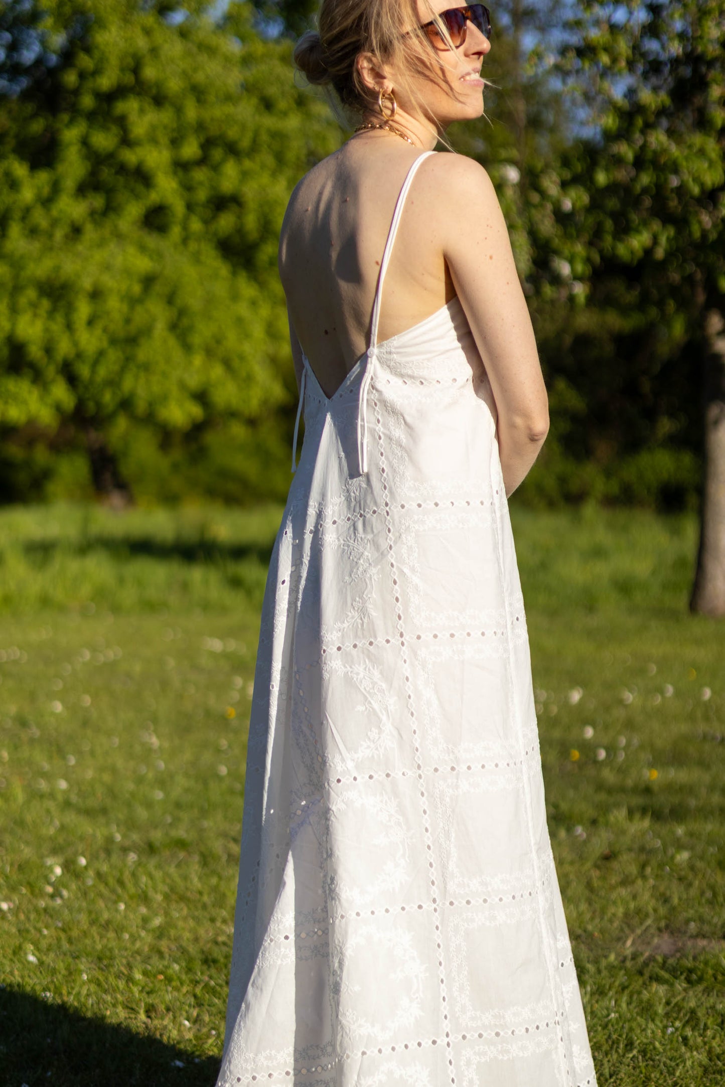 Aurelia dress white