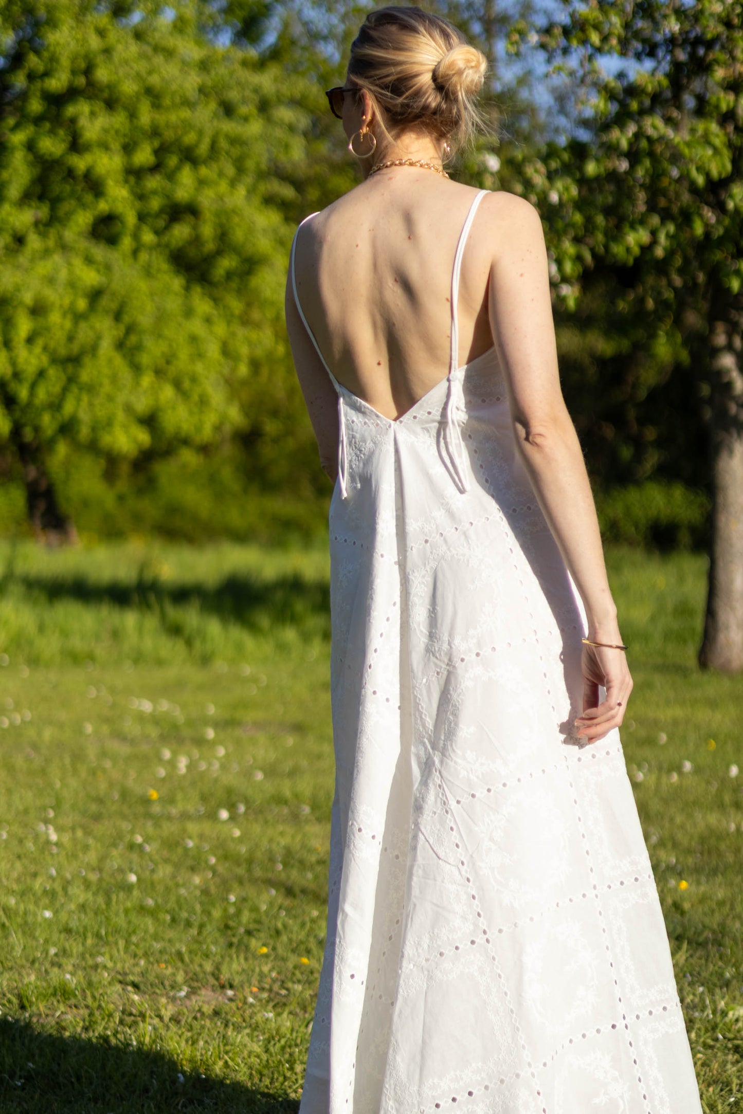 Aurelia dress white