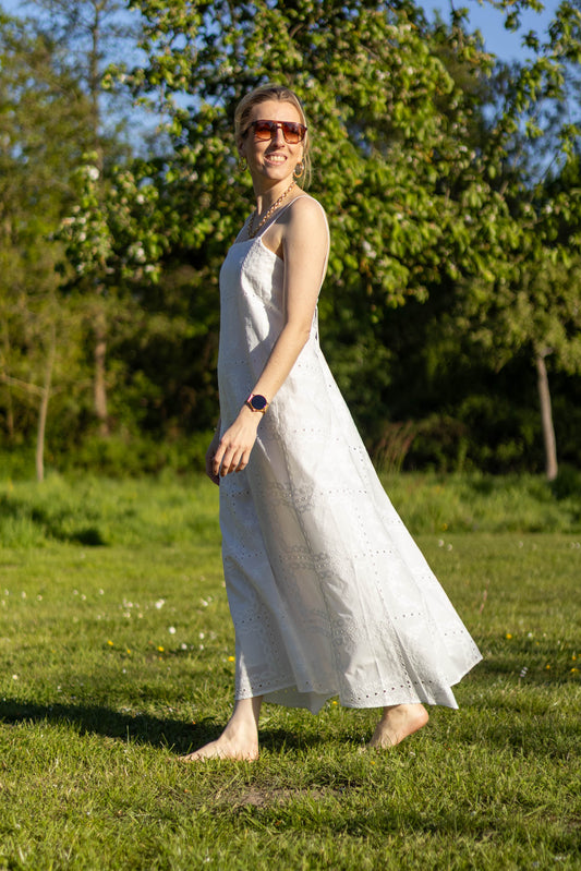 Aurelia dress white