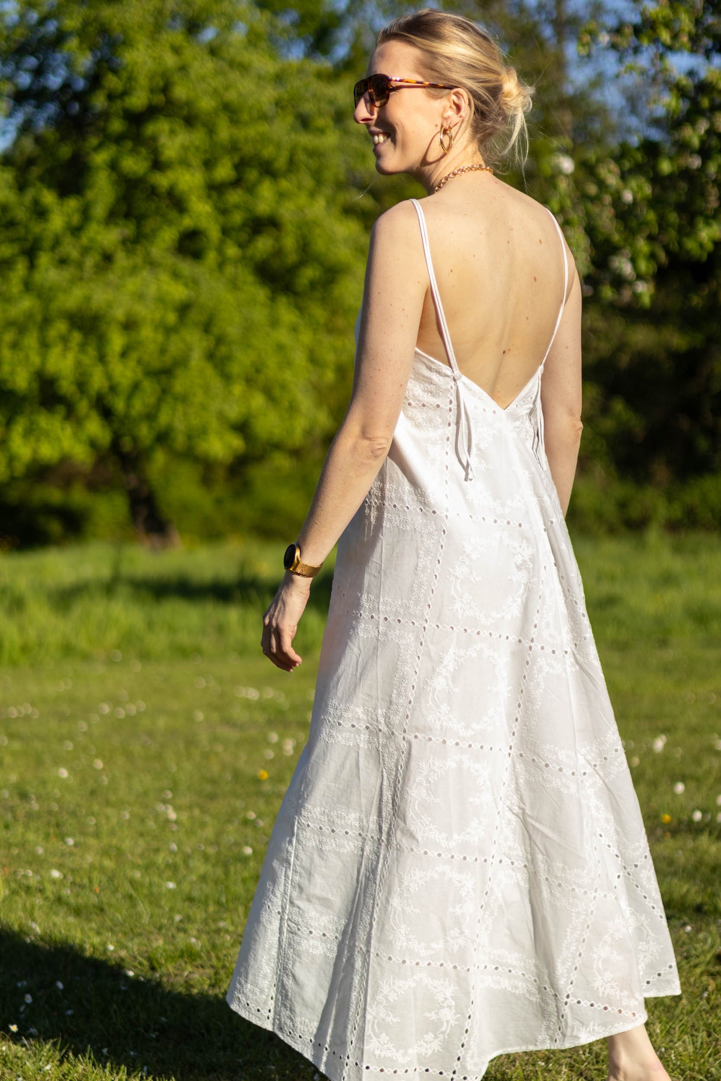 Aurelia dress white