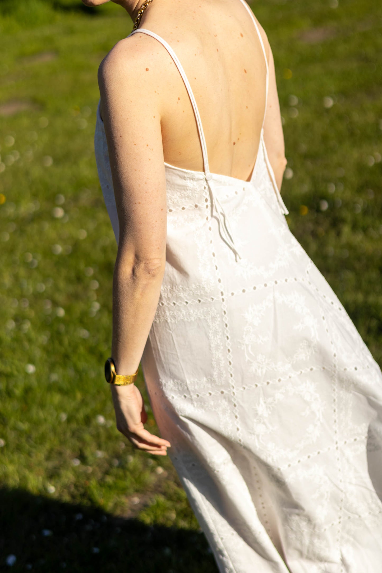 Aurelia dress white