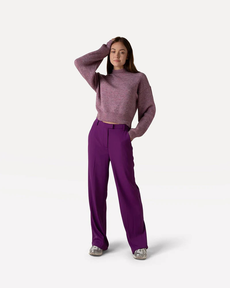 Roxy knitted pull grape juice