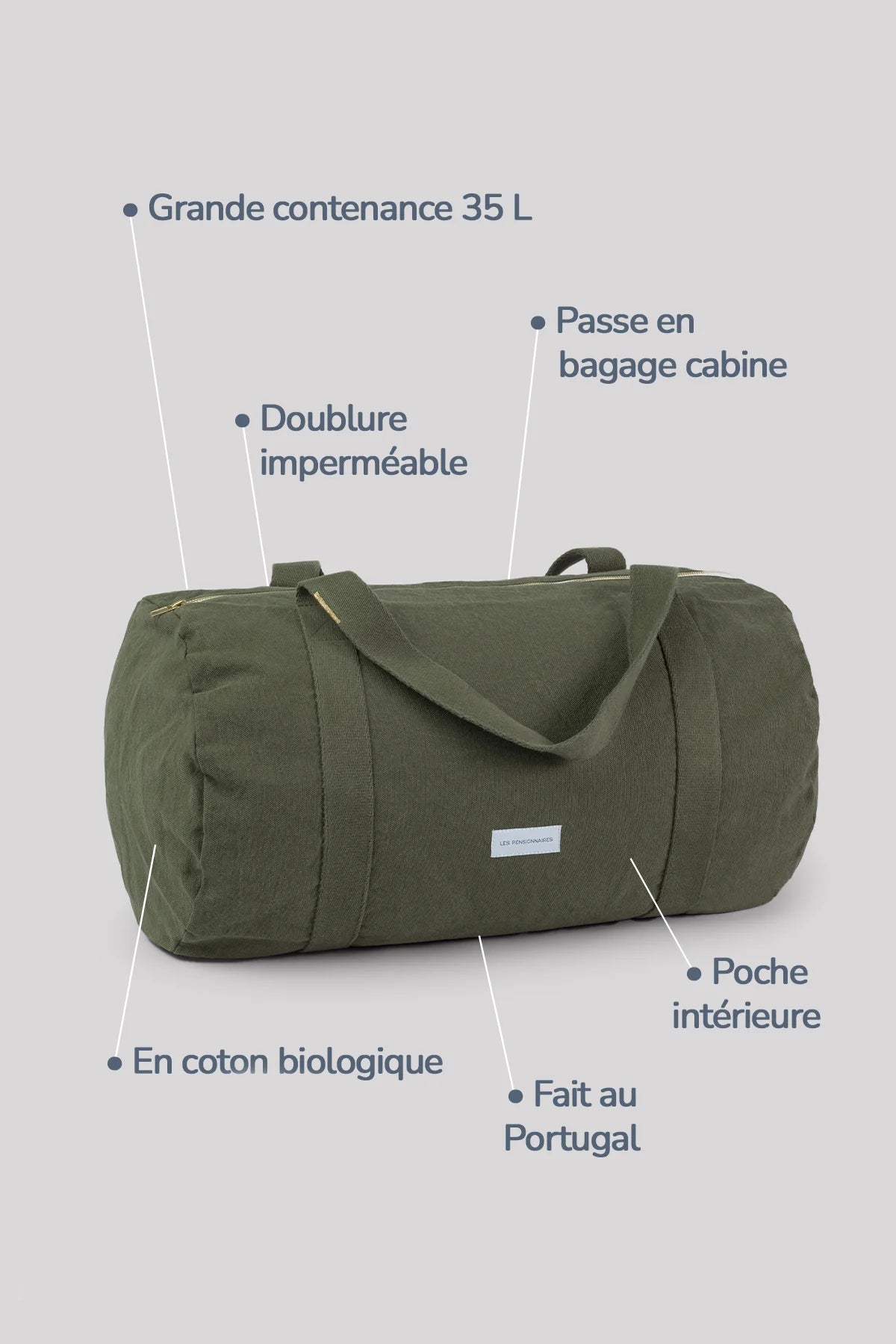 Sac bowling vert capre