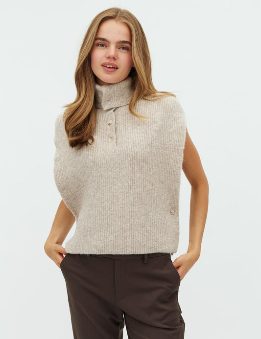 Tristiana light taupe melange o/s