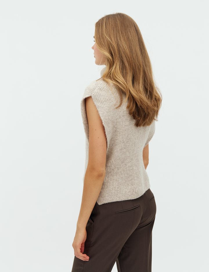 Tristiana light taupe melange o/s
