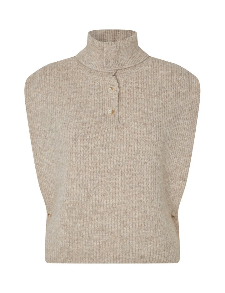 Tristiana light taupe melange o/s
