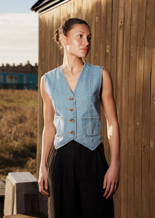 Tylin vest light blue