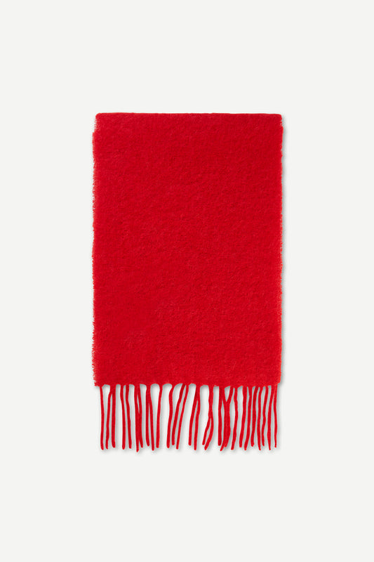 Sahilma scarf scarlet sage