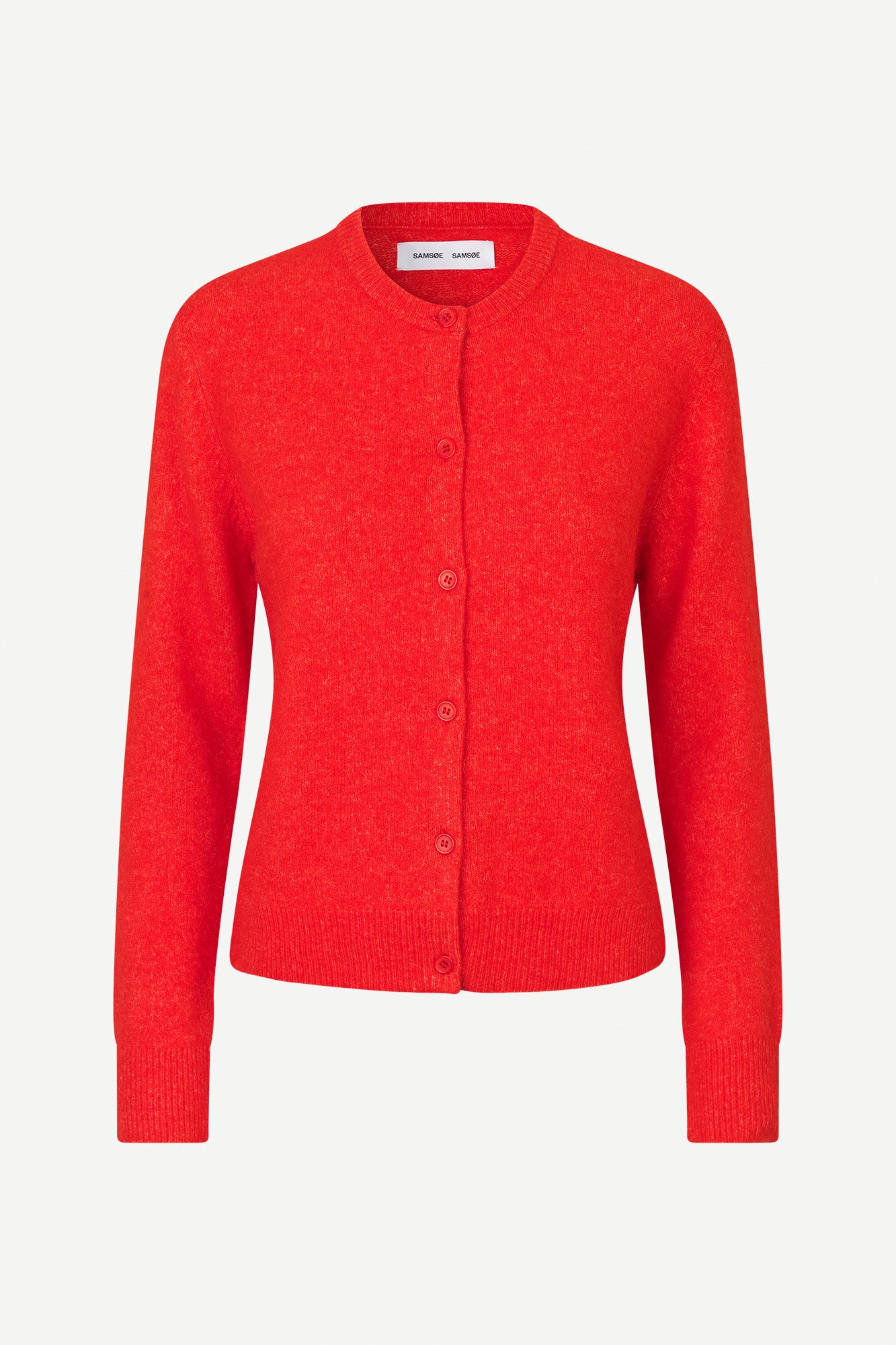 Nor cardigan flame scarlet