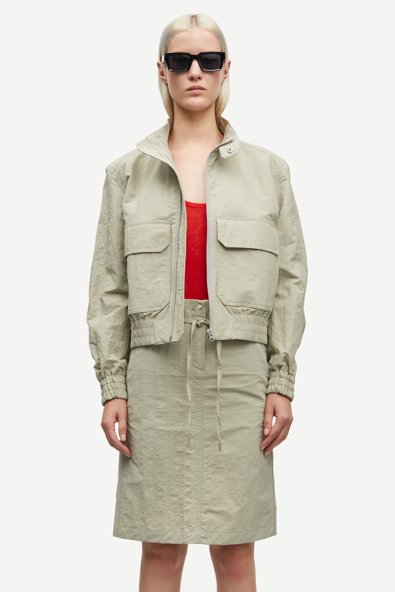 Saria jacket agate gray