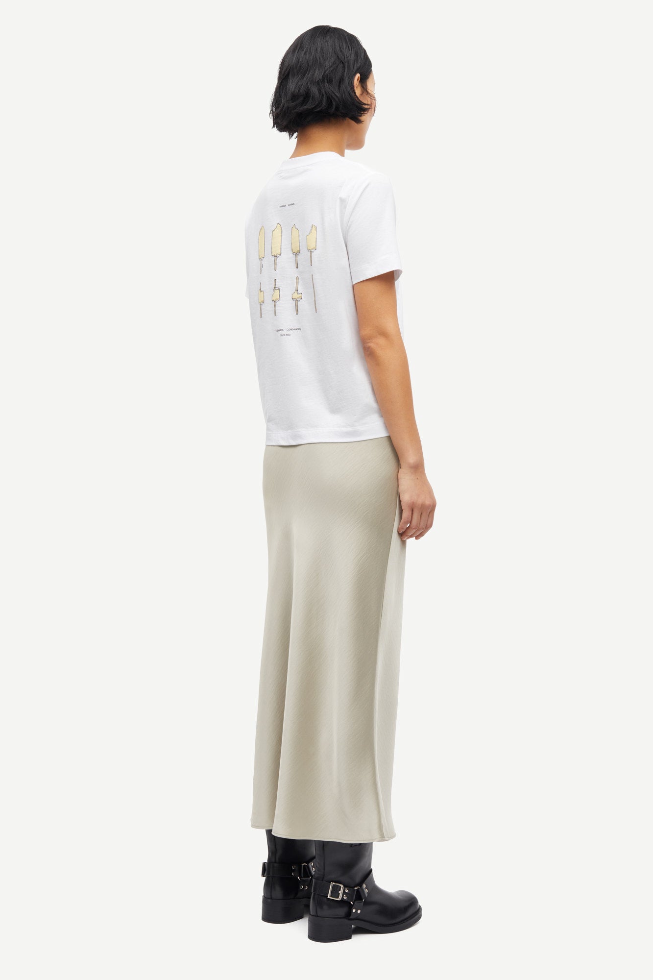Saagneta skirt agate gray