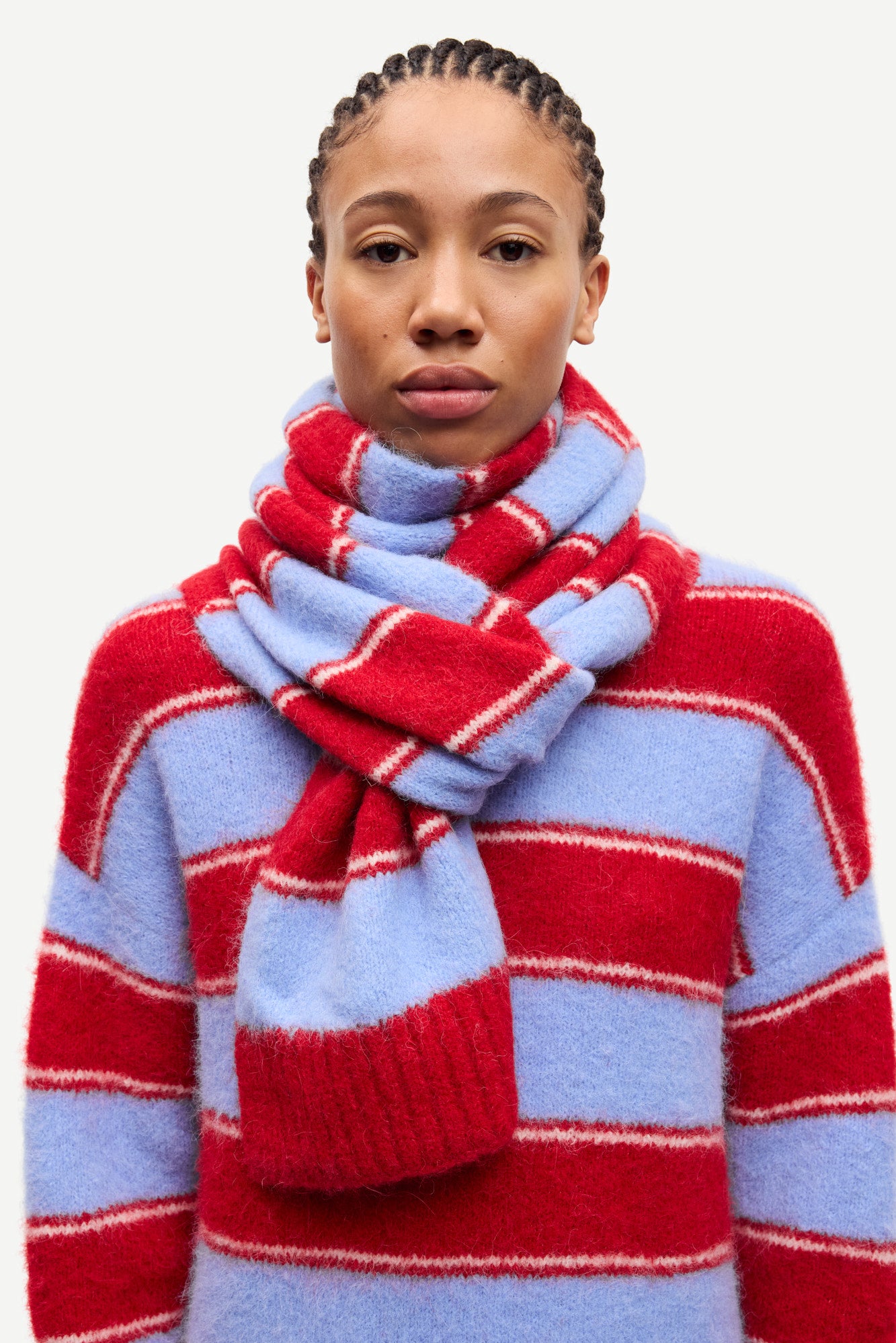 Sajeanne sweater haud red