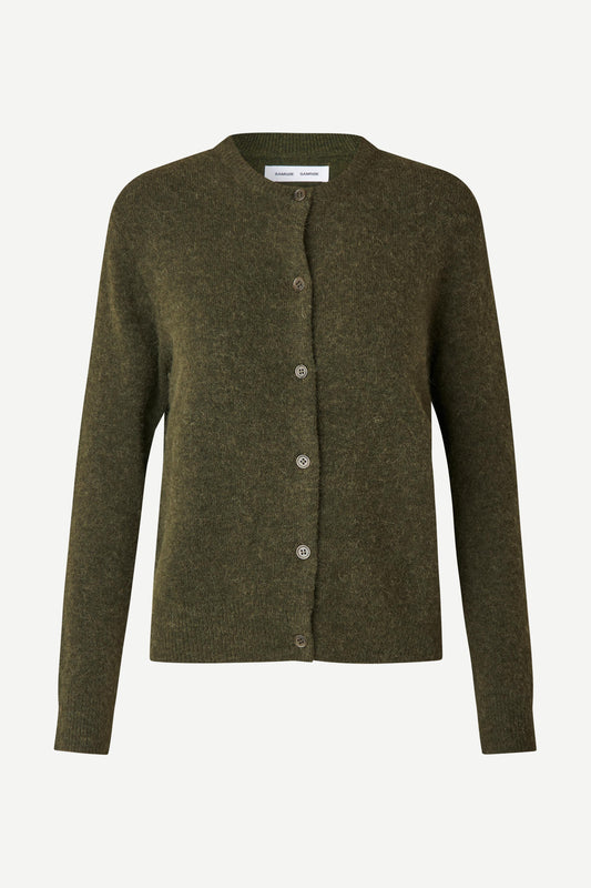 Nor cardigan dark evergreen