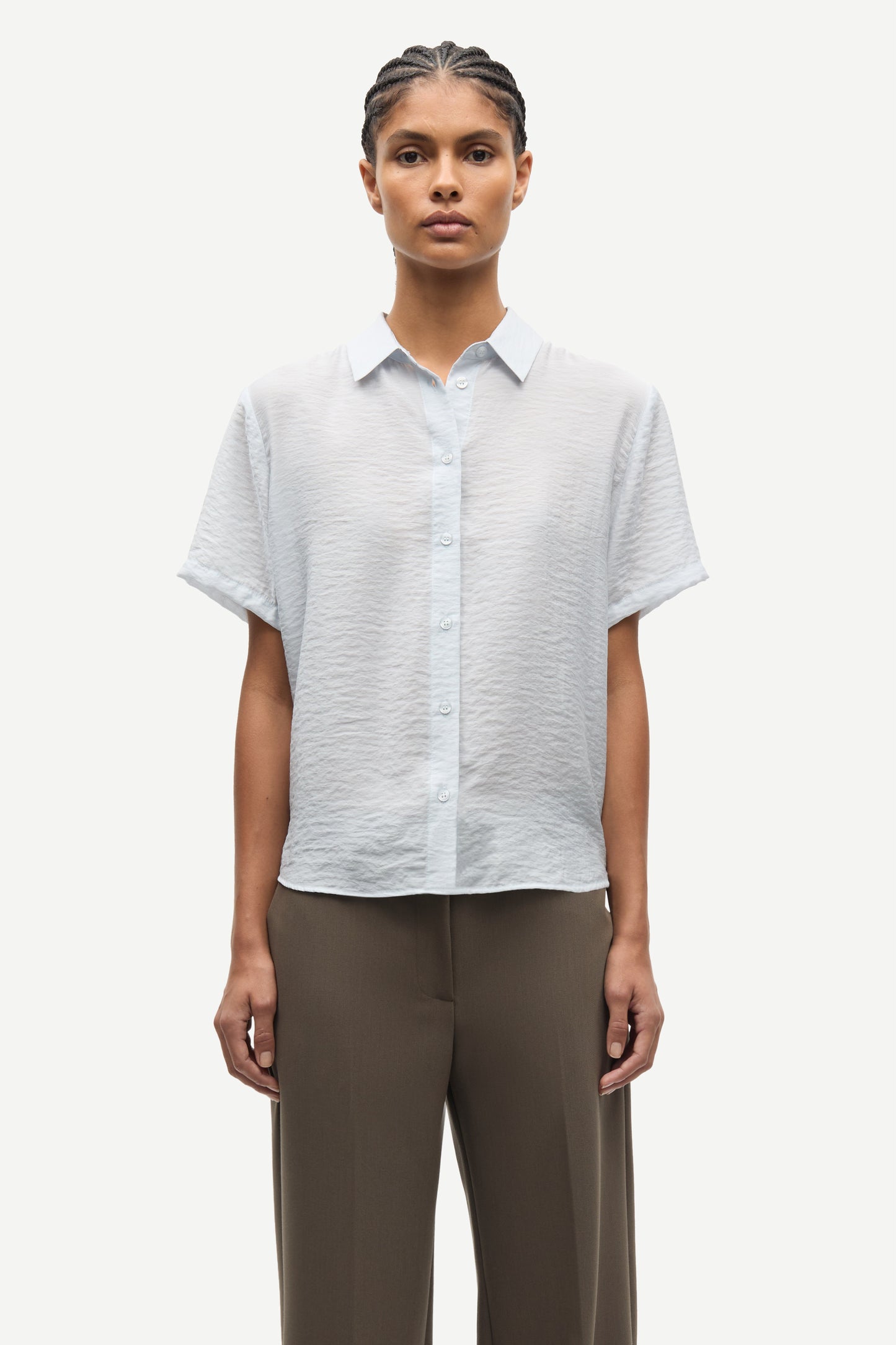 Samina shirt gray dawn
