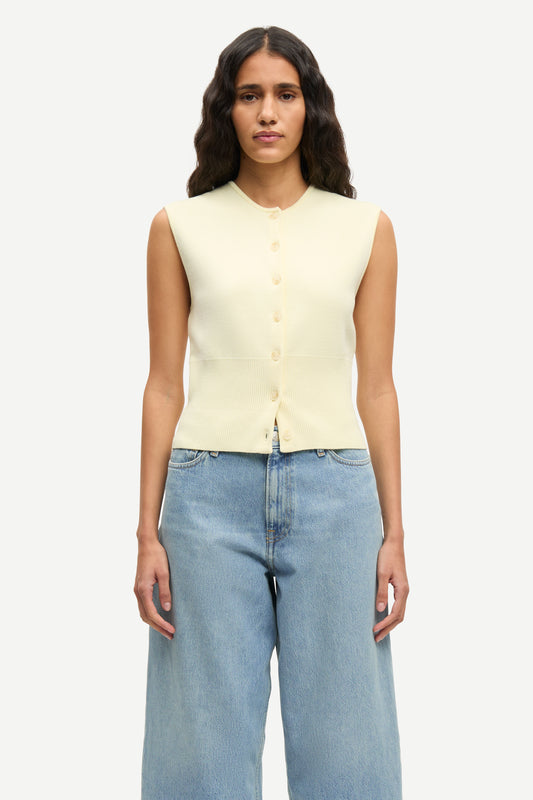 Saanne top ethereal green