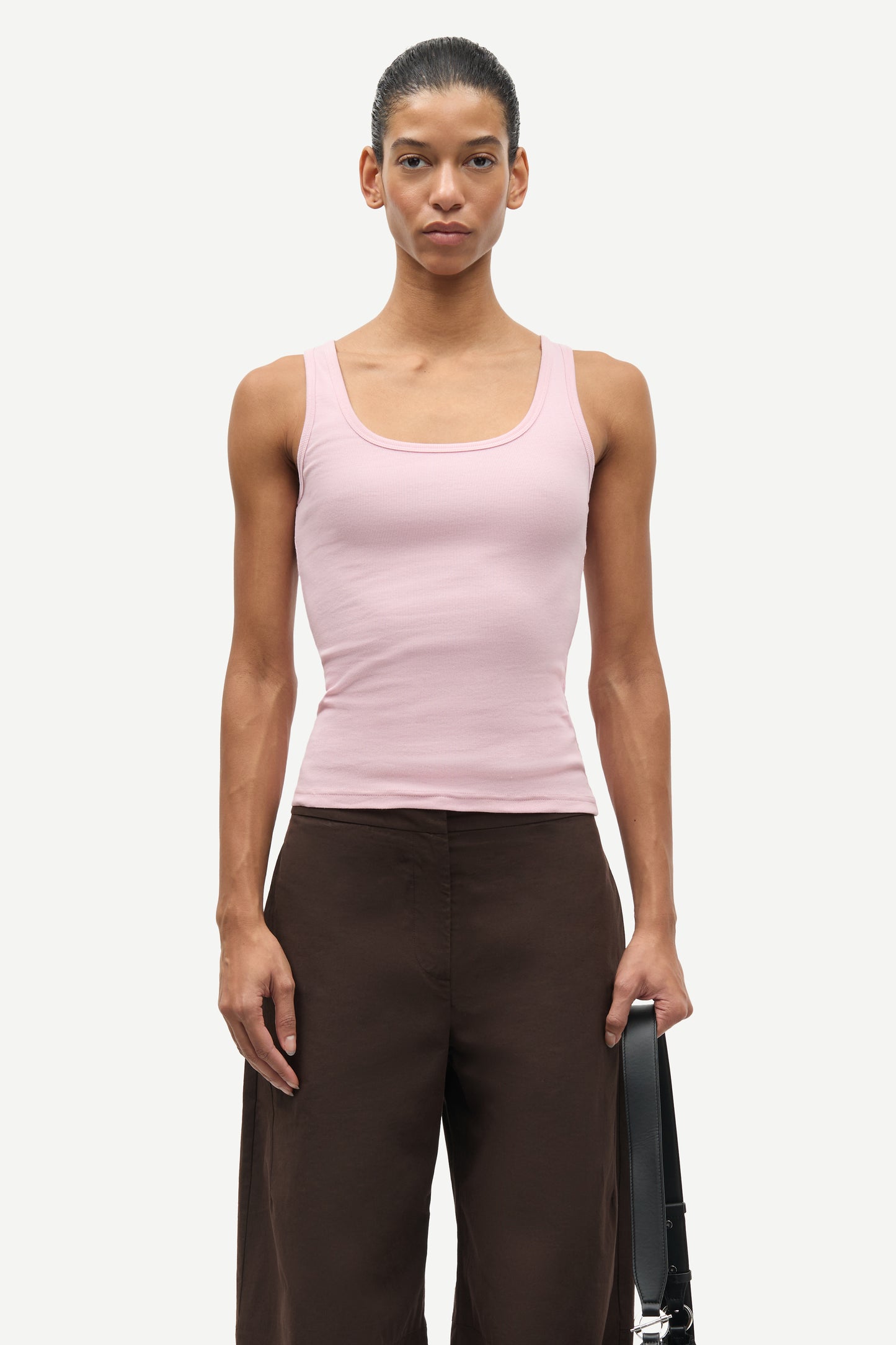 Saamanza top bleached mauve