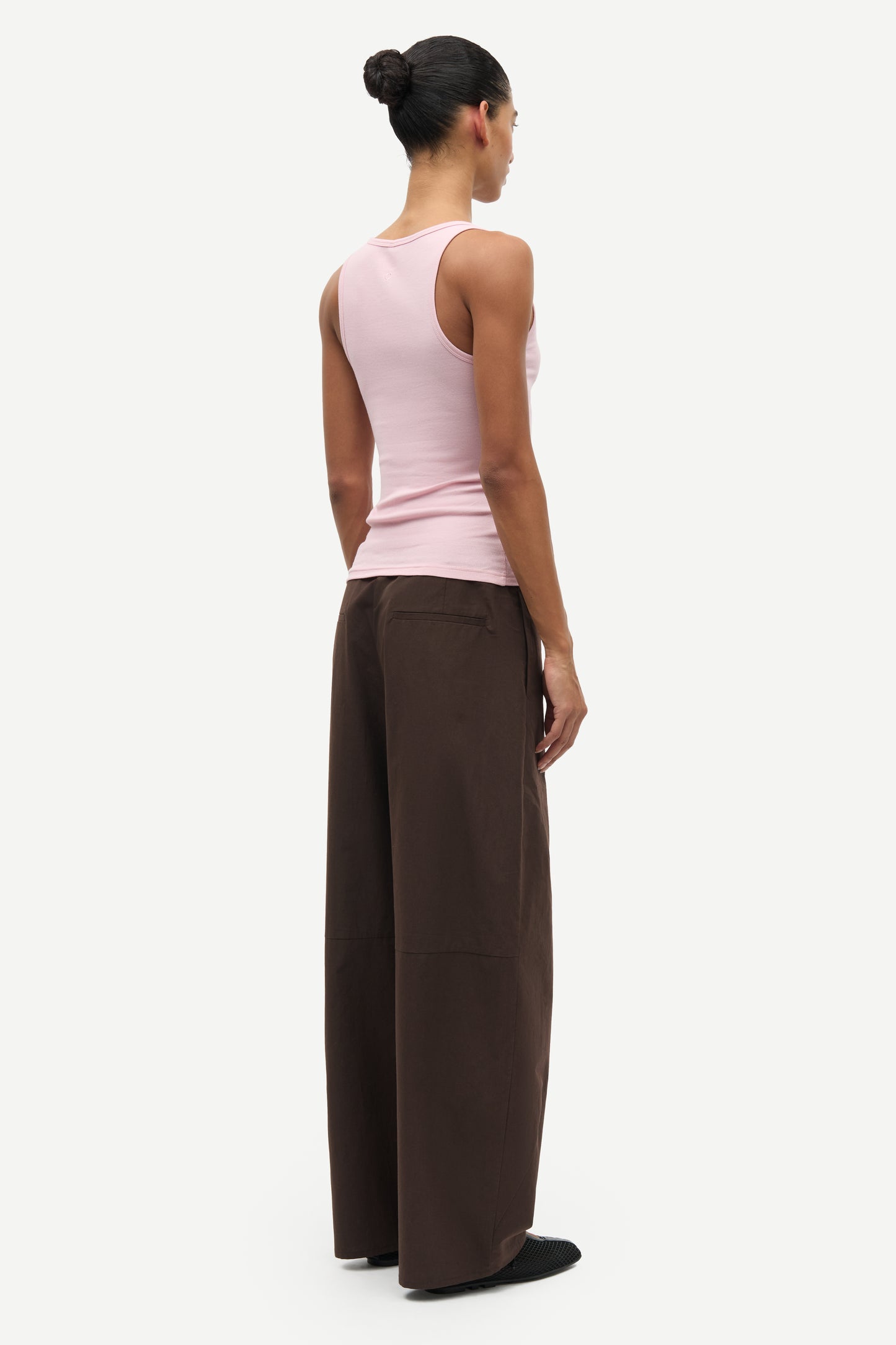 Saamanza top bleached mauve