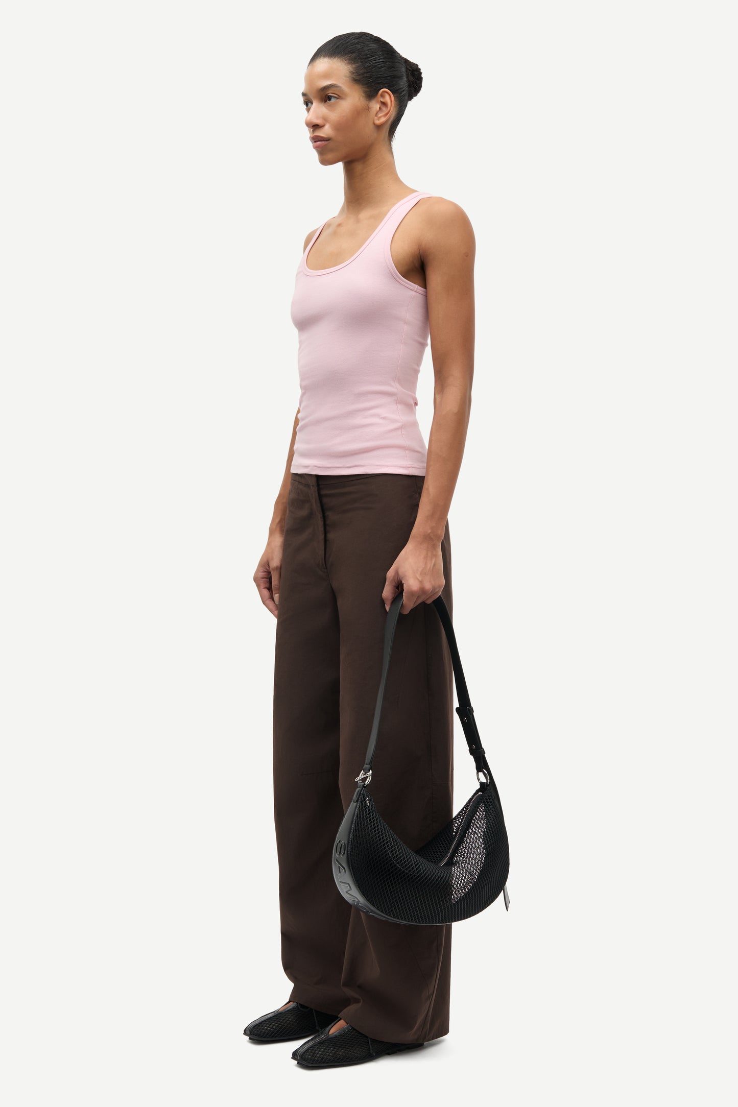 Saamanza top bleached mauve