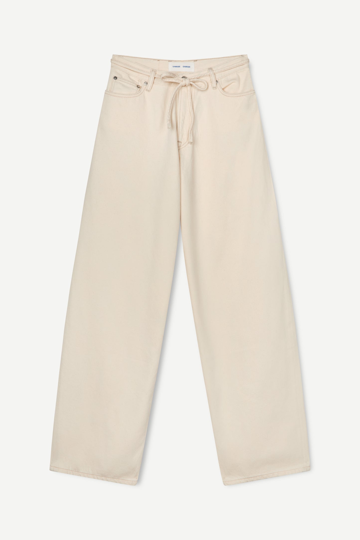 Saharper jeans belt soft natural