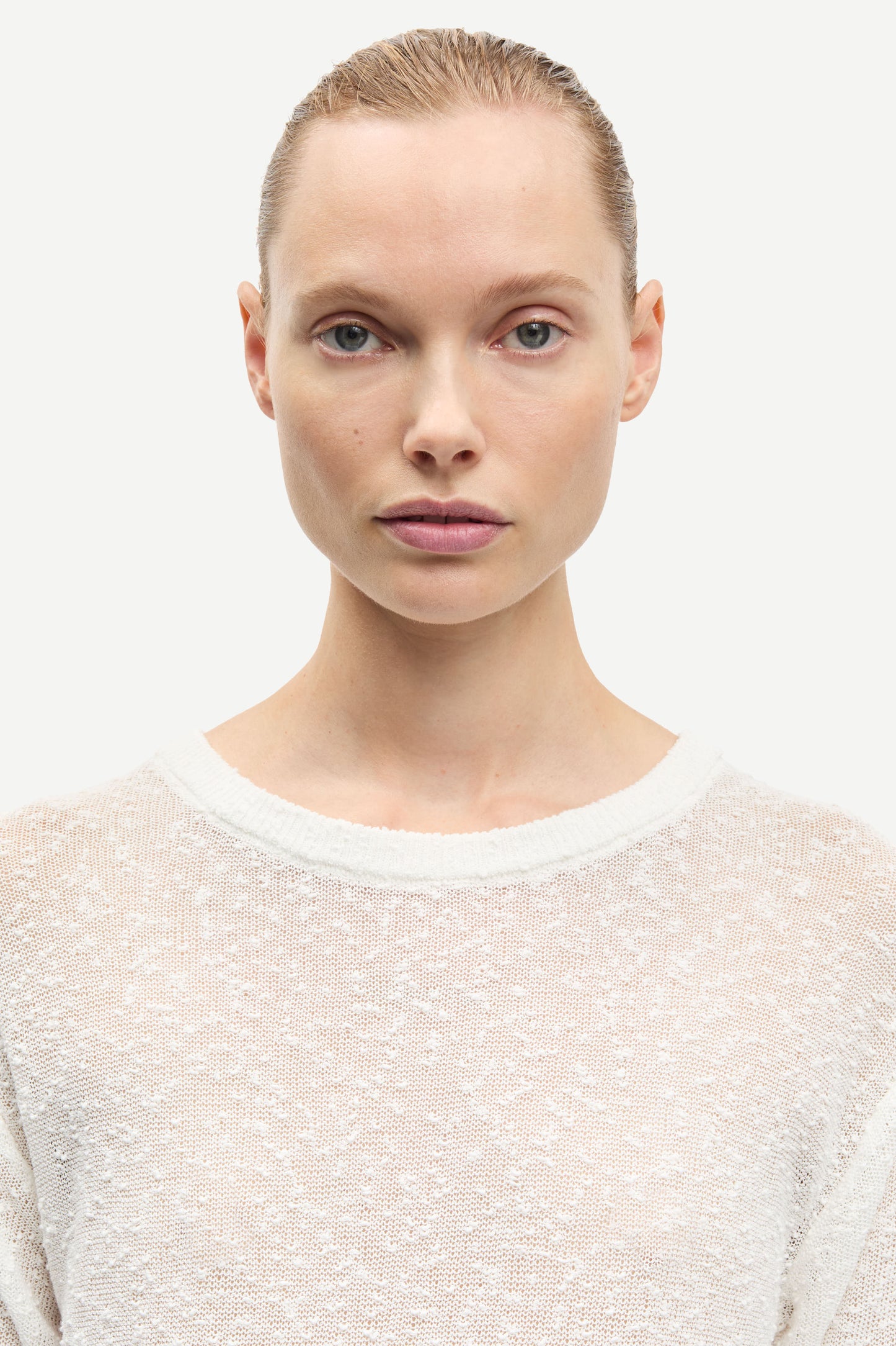 Sasimone t-shirt egret