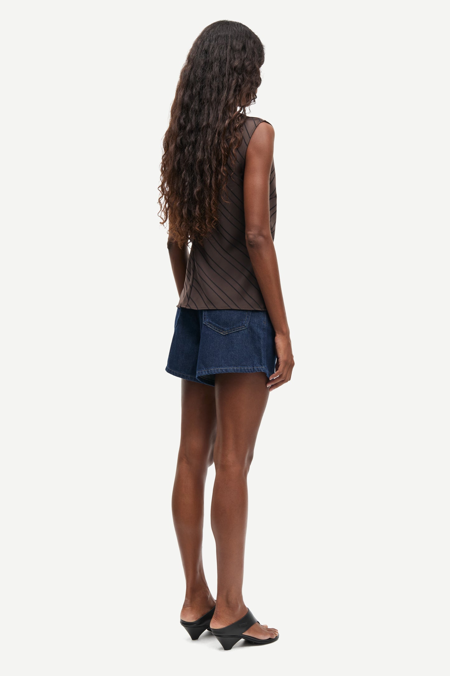Samaggie short soft denim