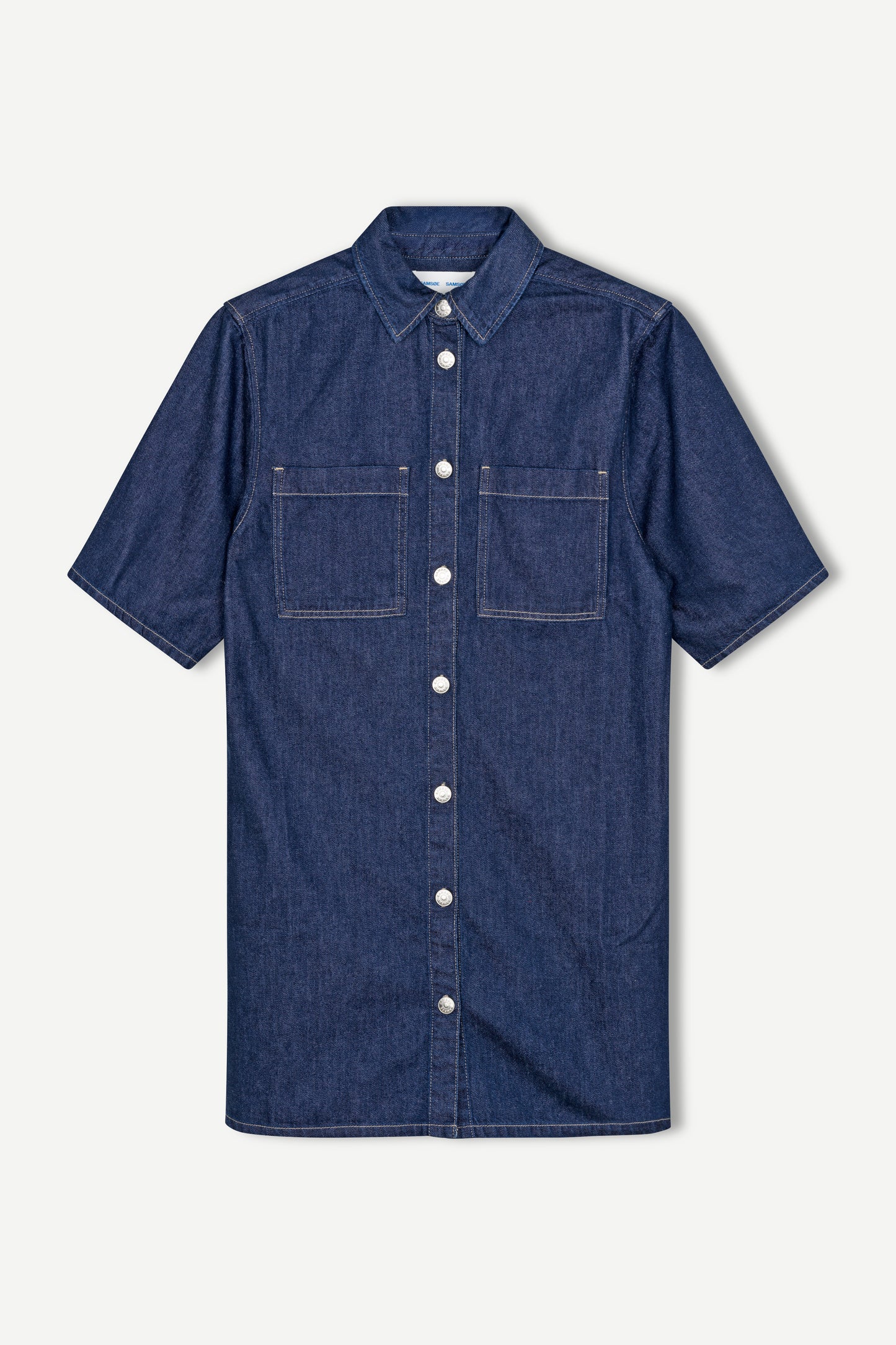 Satily dress soft denim