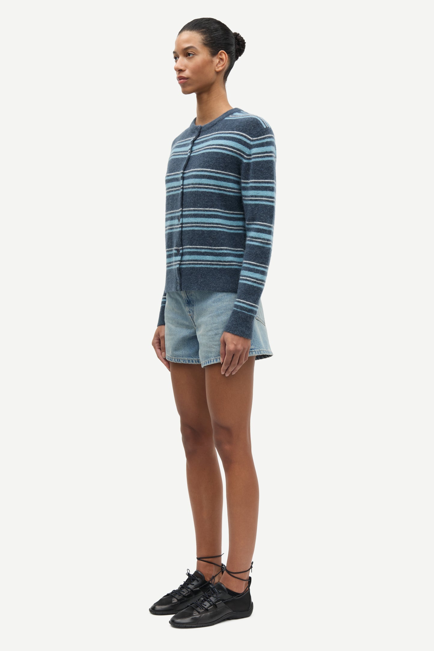 Nor cardigan ombre blue