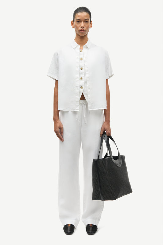 Samina shirt white