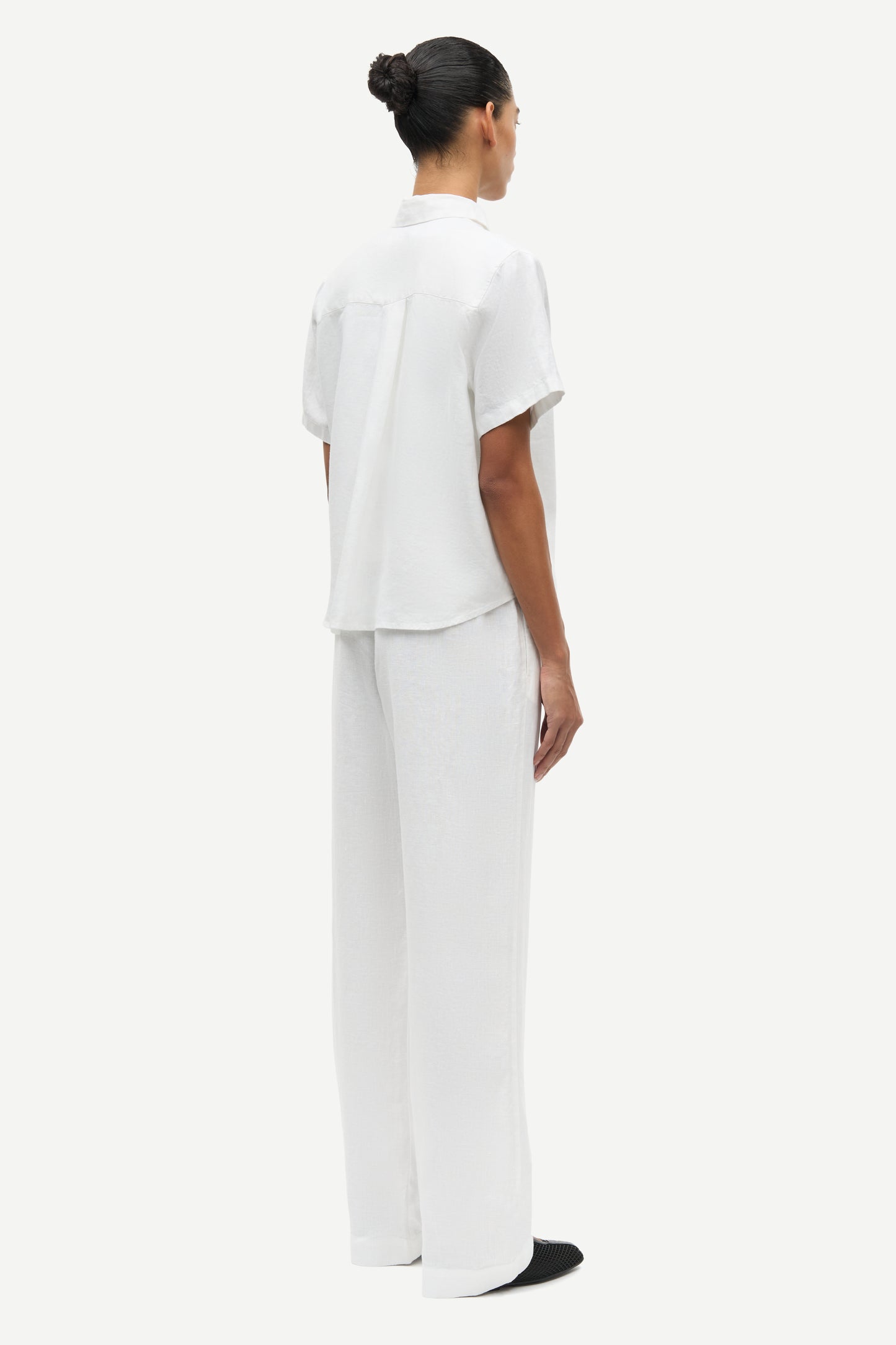 Samina shirt white