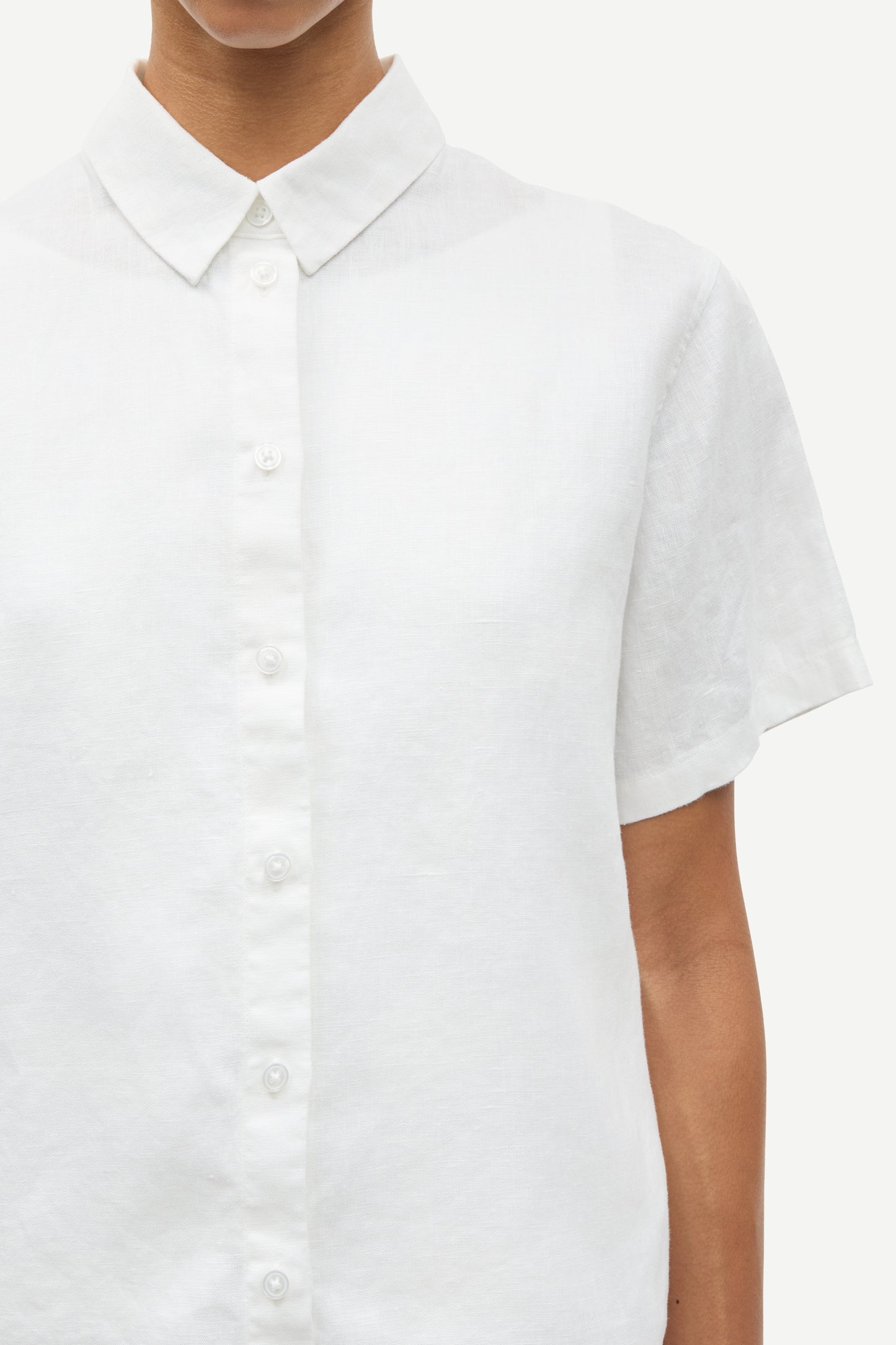 Samina shirt white