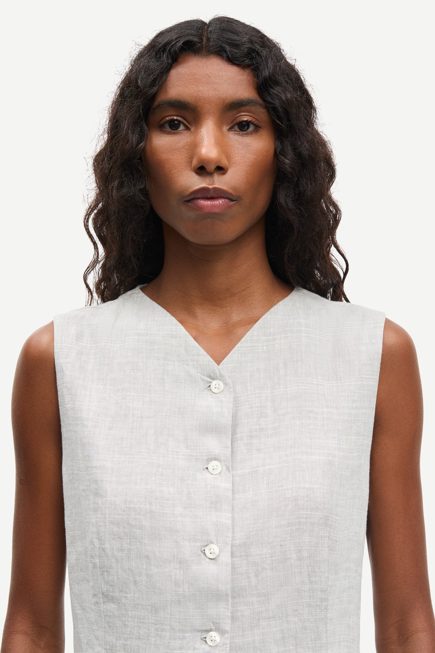 Saruman dress light grey