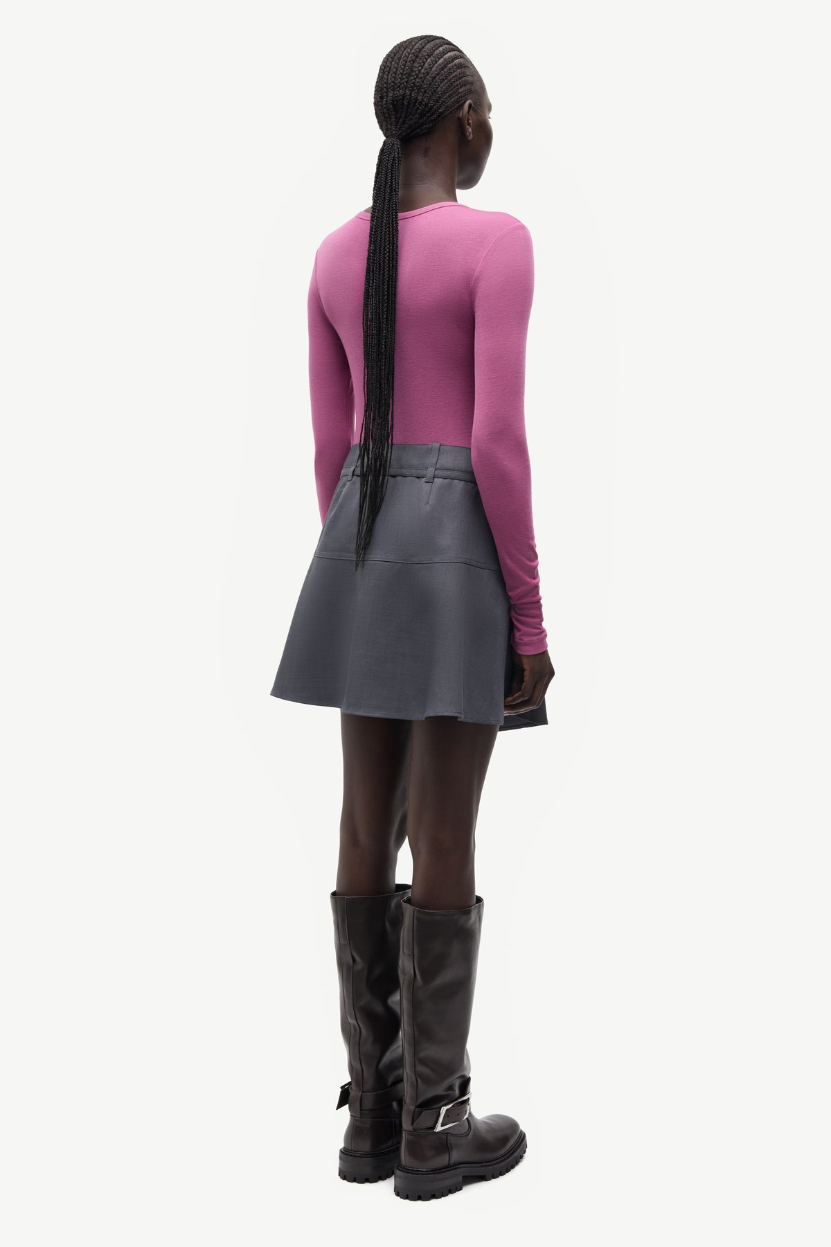 Sadou t-shirt red violet
