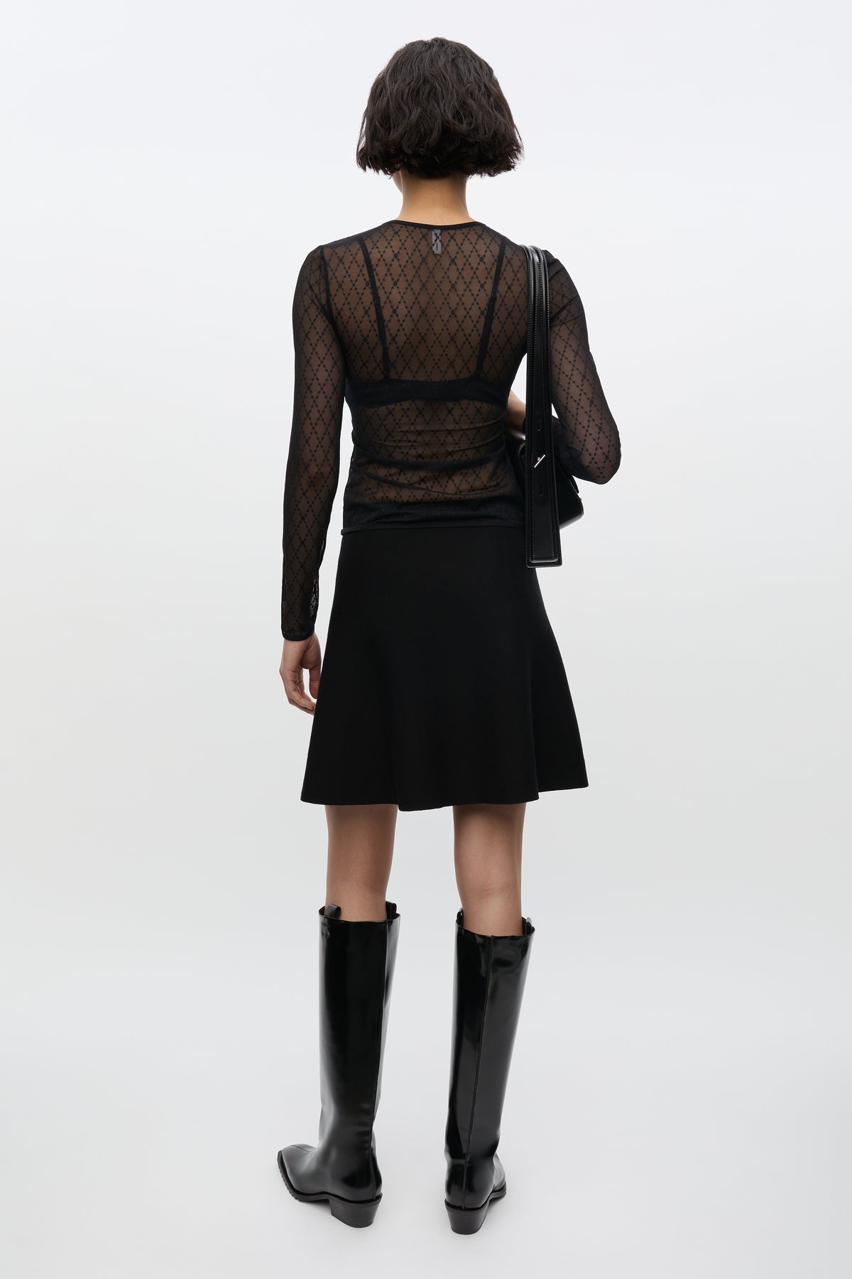 Saviona top black