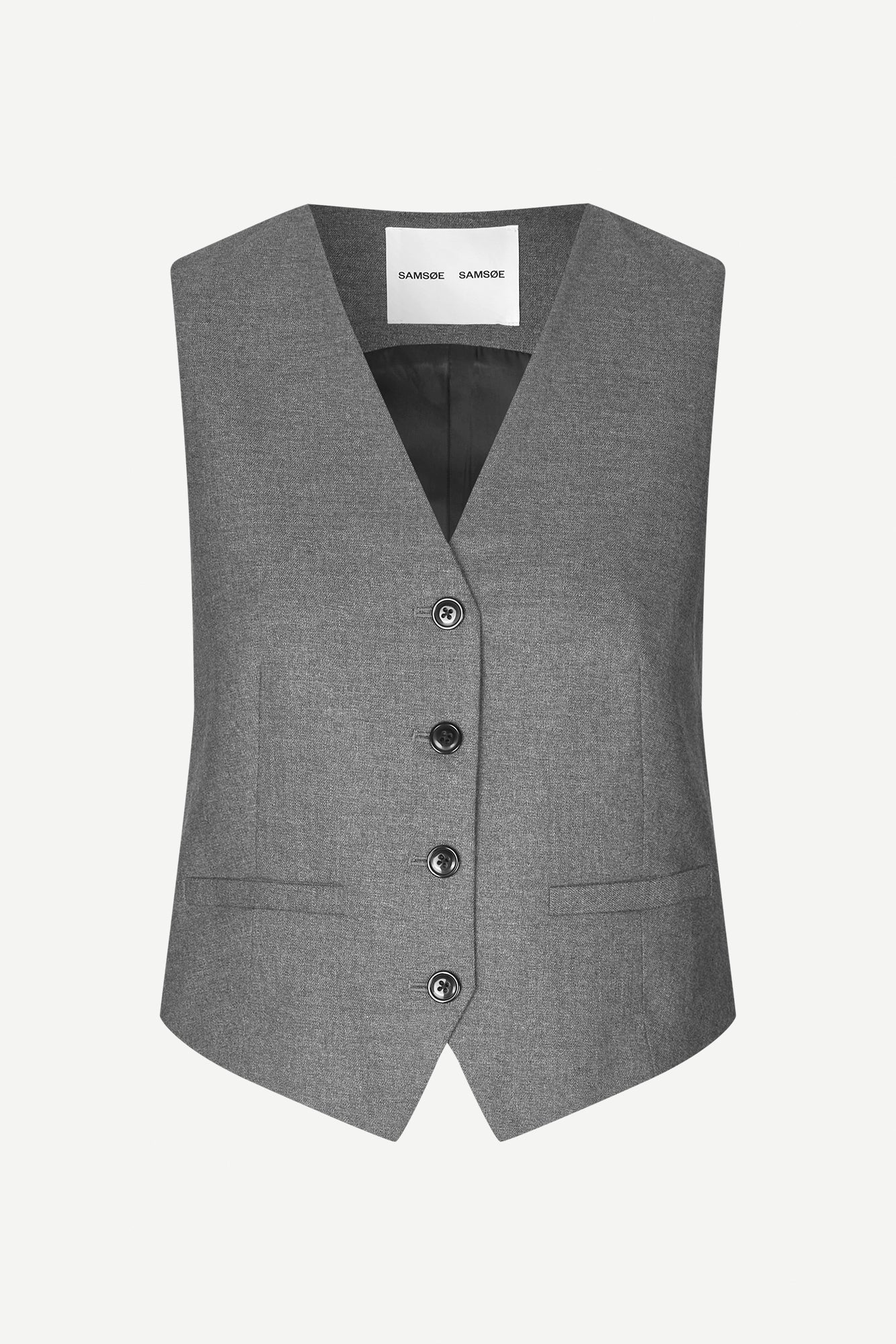 Saramona vest grey