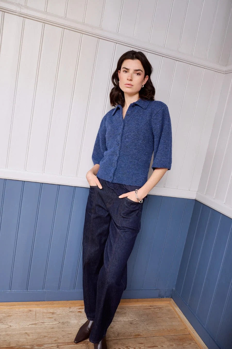 Vivia denim pants night sky